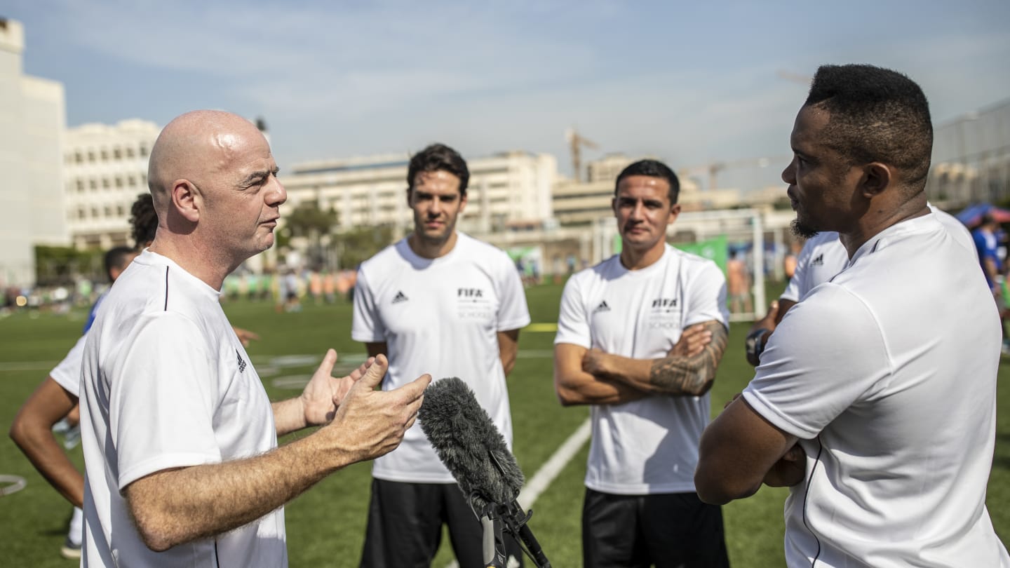 infantino:-football-will-play-a-central-role-in-bringing-communities-together