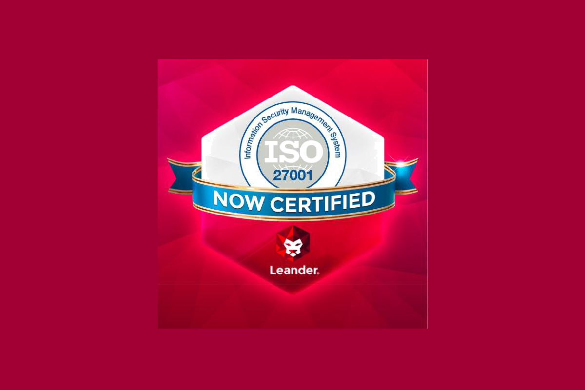 leander-awarded-coveted-iso-27001:2013-certification-for-isms
