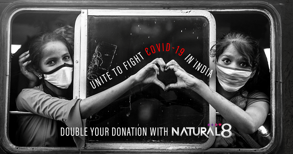 natural8-will-double-all-donations-made-in-covid-19-fundraiser-for-india