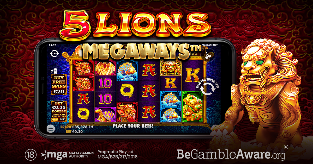 pragmatic-play-recharges-asian-adventure-in-5-lions-megaways