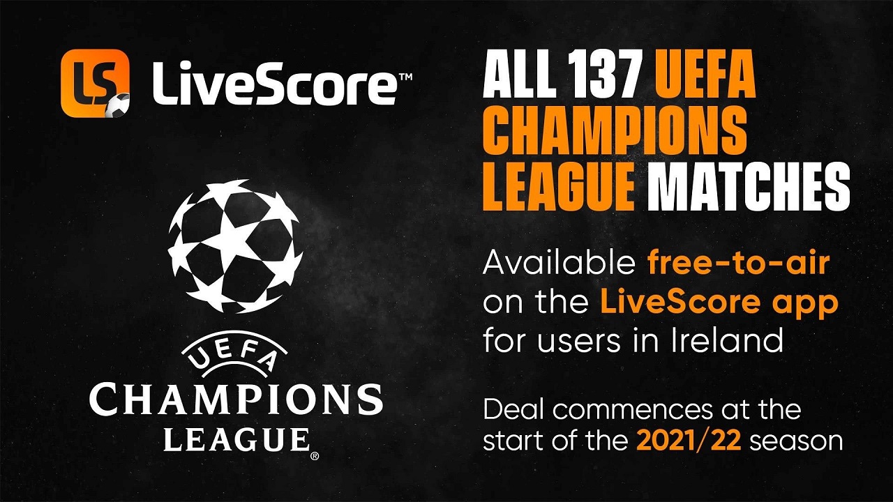 livescore-to-stream-every-champions-league-game-to-app-users-in-ireland-for-free
