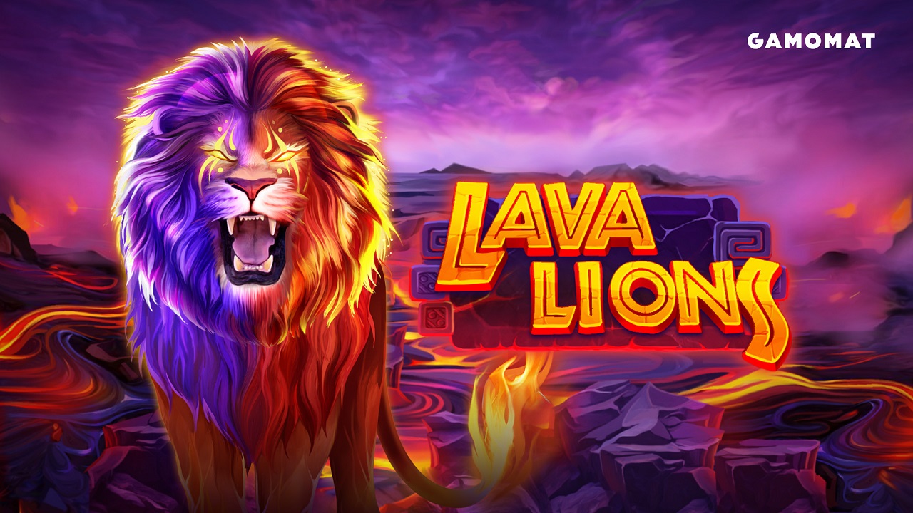 gamomat-releases-rip-roaring-lava-lions-slot