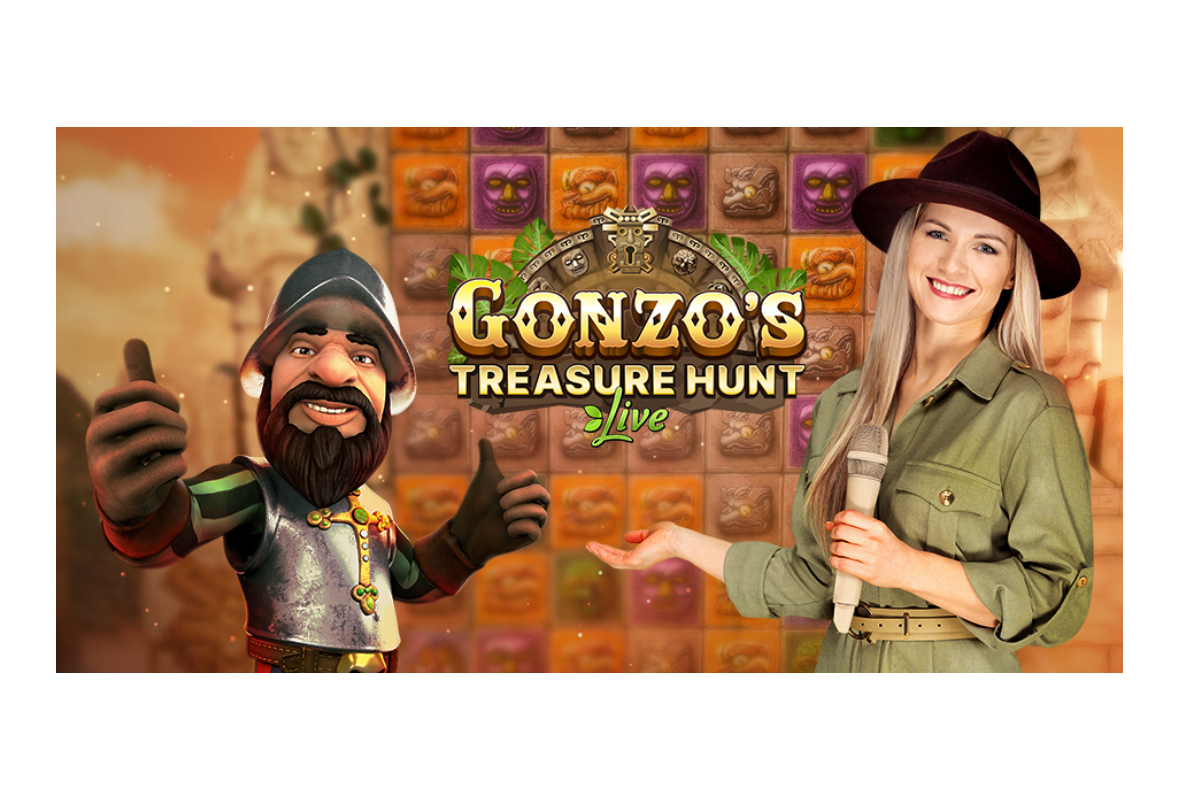 evolution-launches-gonzo’s-treasure-hunt,-blending-live-casino-and-slots,-as-the-world’s-first-online-game-show-with-vr-mode