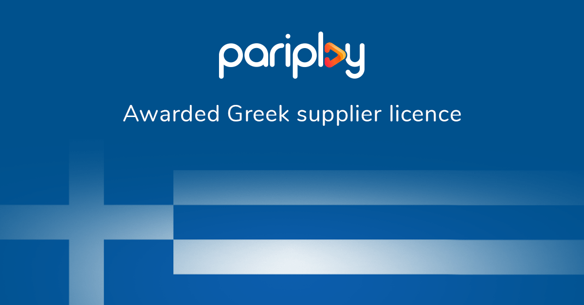 pariplay-awarded-greek-supplier-licence