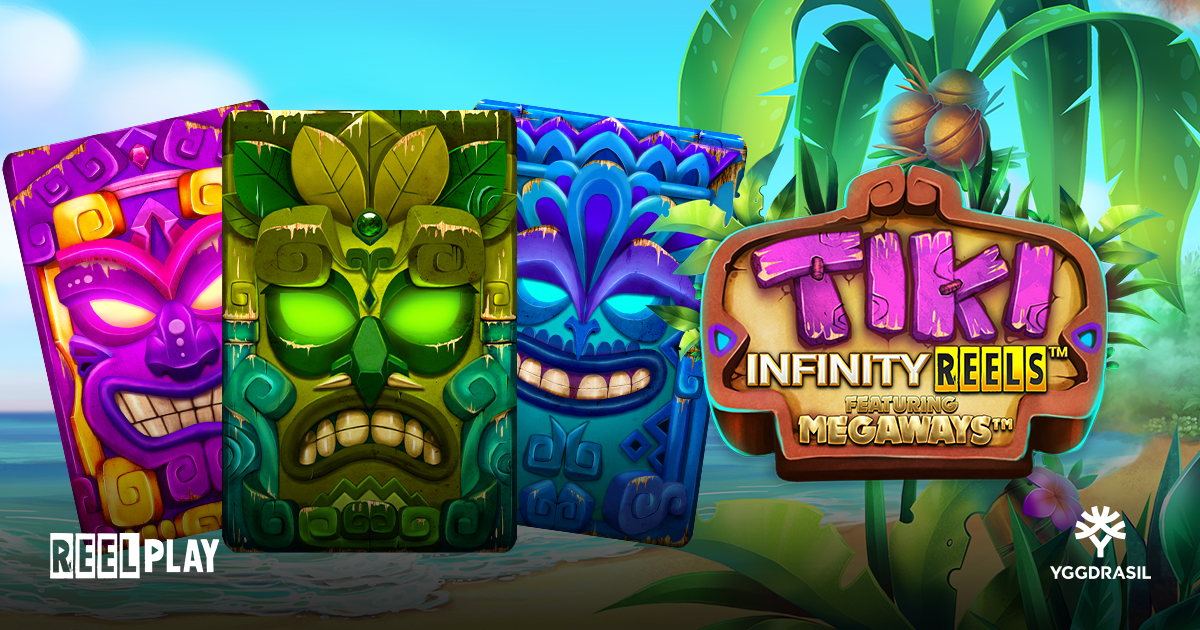 yggdrasil-and-reelplay-combine-for-unforgettable-island-adventure-in-tiki-infinity-reels-megaways