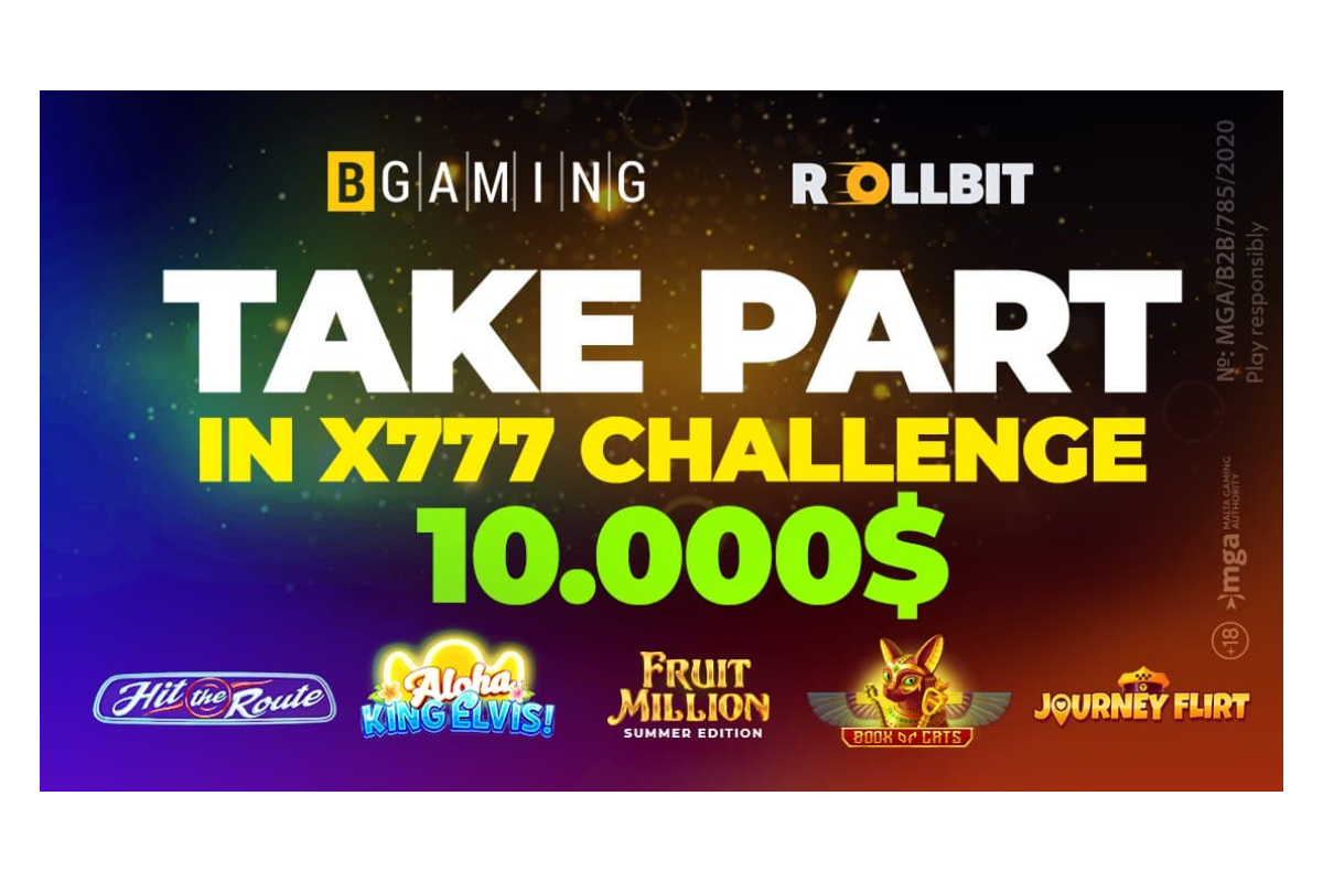 bgaming-&-rollbit-launch-summer-x777-special-challenge-for-crypto-players