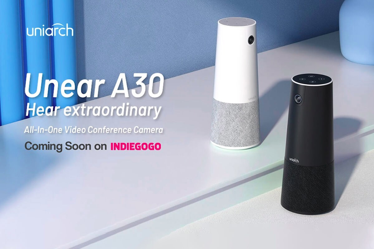 uniarch-unear-a30,-the-all-in-one-video-conference-camera-is-about-to-launch-on-indiegogo