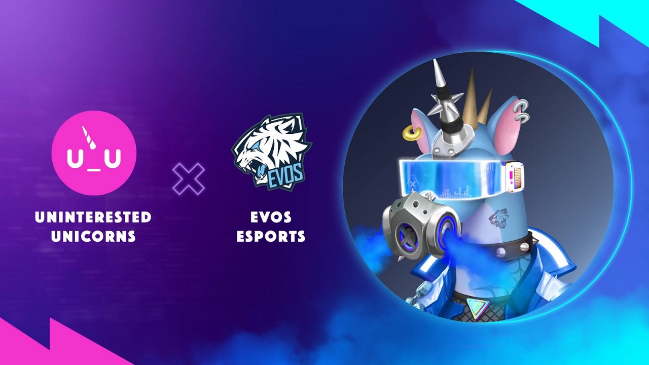 first-esports-x-nft-partnership-in-asia-as-evos-esports-&-uninterested-unicorns-collaborates-in-project