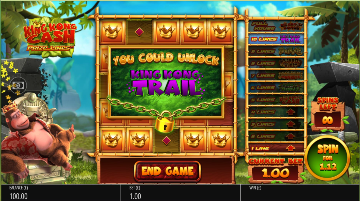 king-kong-cash-returns-with-blueprint-gaming’s-prize-lines-mechanic