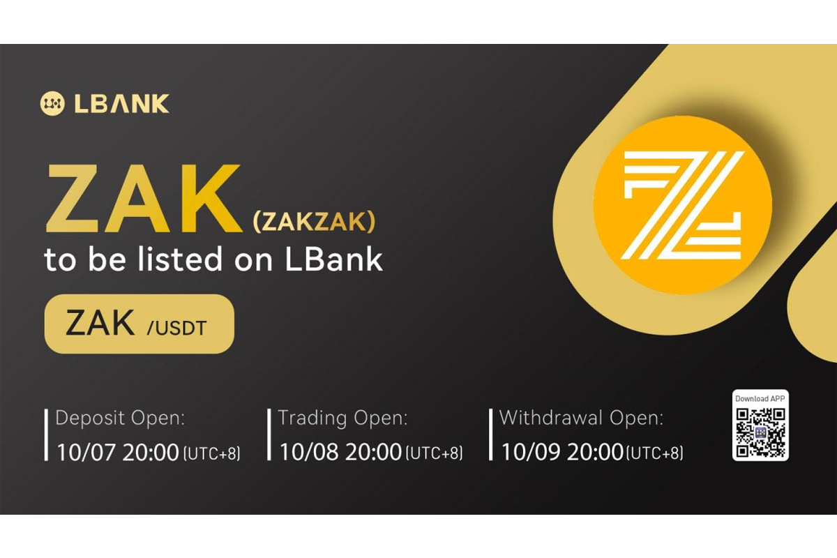 lbank-exchange-will-list-zak-(zakzak)-on-october-8,-2021