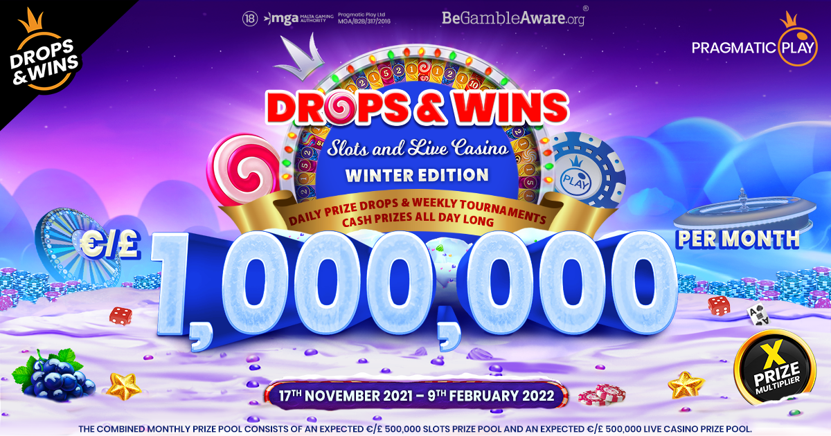 pragmatic-play-continues-to-raise-the-bar-by-giving-away-e1,000,000-per-month-through-their-powerhouse-drops-&-wins-promotion