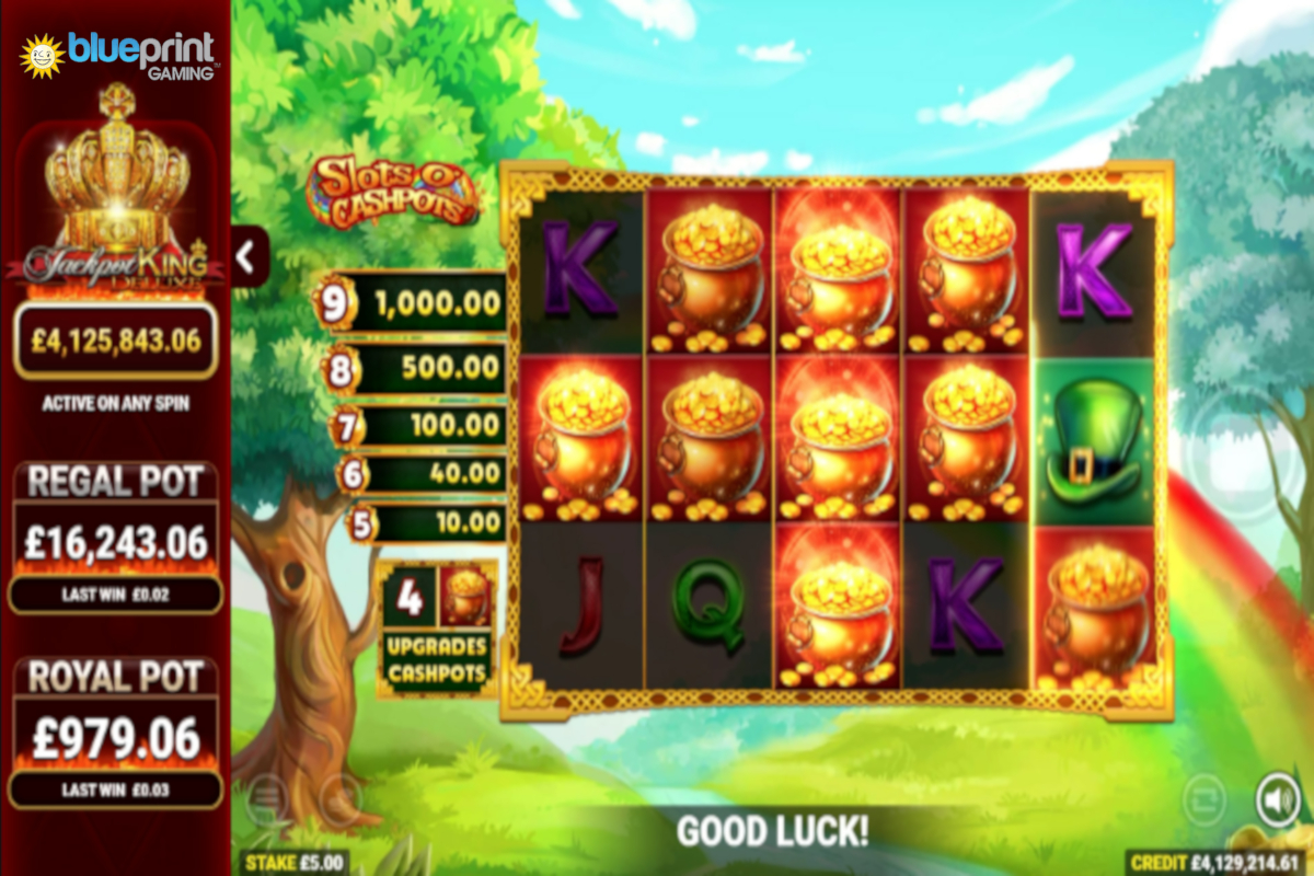blueprint-gaming-promises-cashpots-and-upgrades-in slots-o’-jackpots-jackpot-king