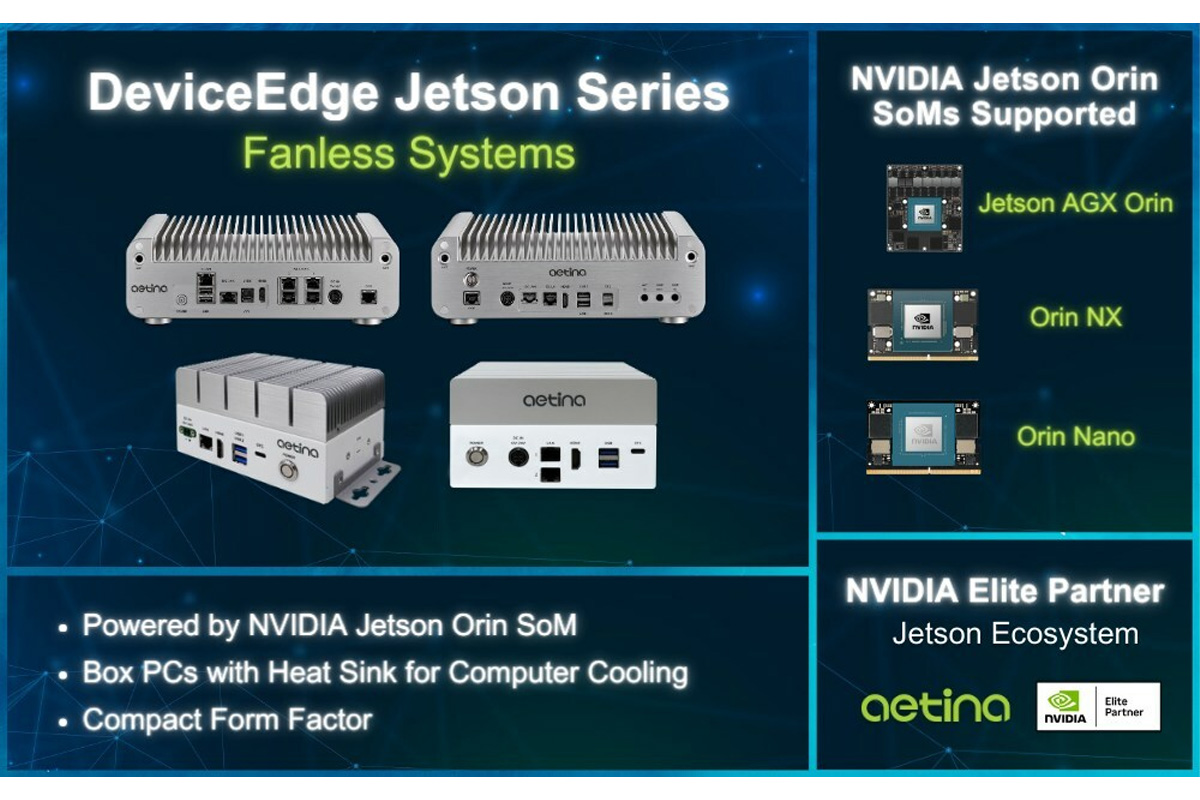 aetina-launches-new-fanless-edge-ai-systems-powered-by-nvidia-jetson-orin