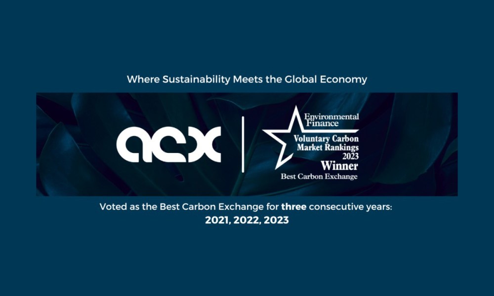 acx-wins-environmental-finance’s-best-carbon-exchange-award-for-third-consecutive-year