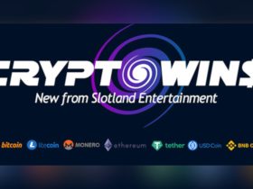 slotland-entertainment-launches-cryptowins,-a-new-crypto-only-online-casino-with-a-huge-selection-of-games-from-six-games-providers
