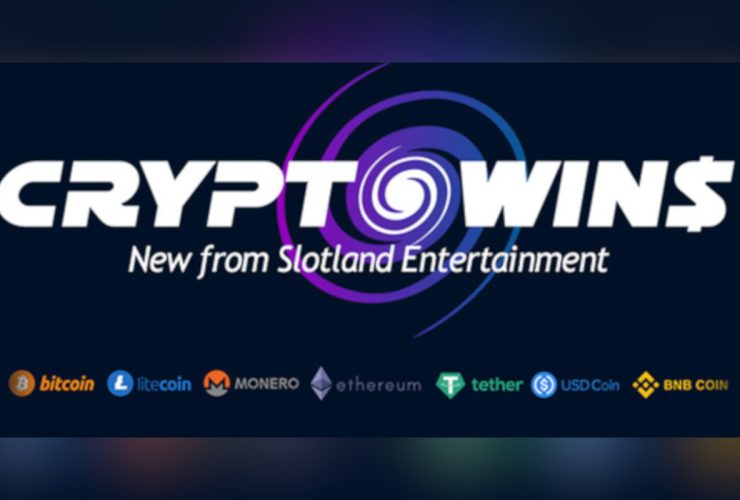 slotland-entertainment-launches-cryptowins,-a-new-crypto-only-online-casino-with-a-huge-selection-of-games-from-six-games-providers