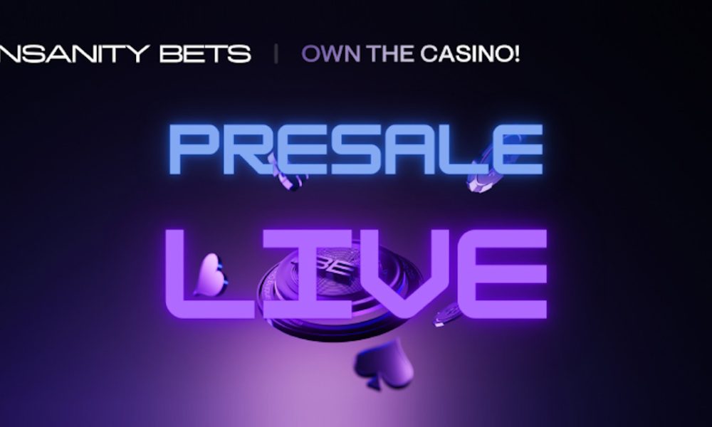 insanitybets-opens-presale-for-innovative-casinofi-and-gamefi-project
