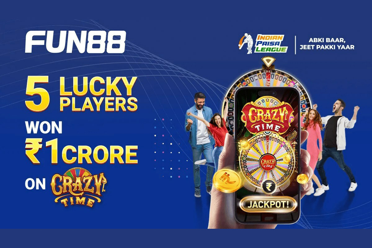 fun88-new-millionaires:-5-lucky-players-hit-crazy-time-jackpot