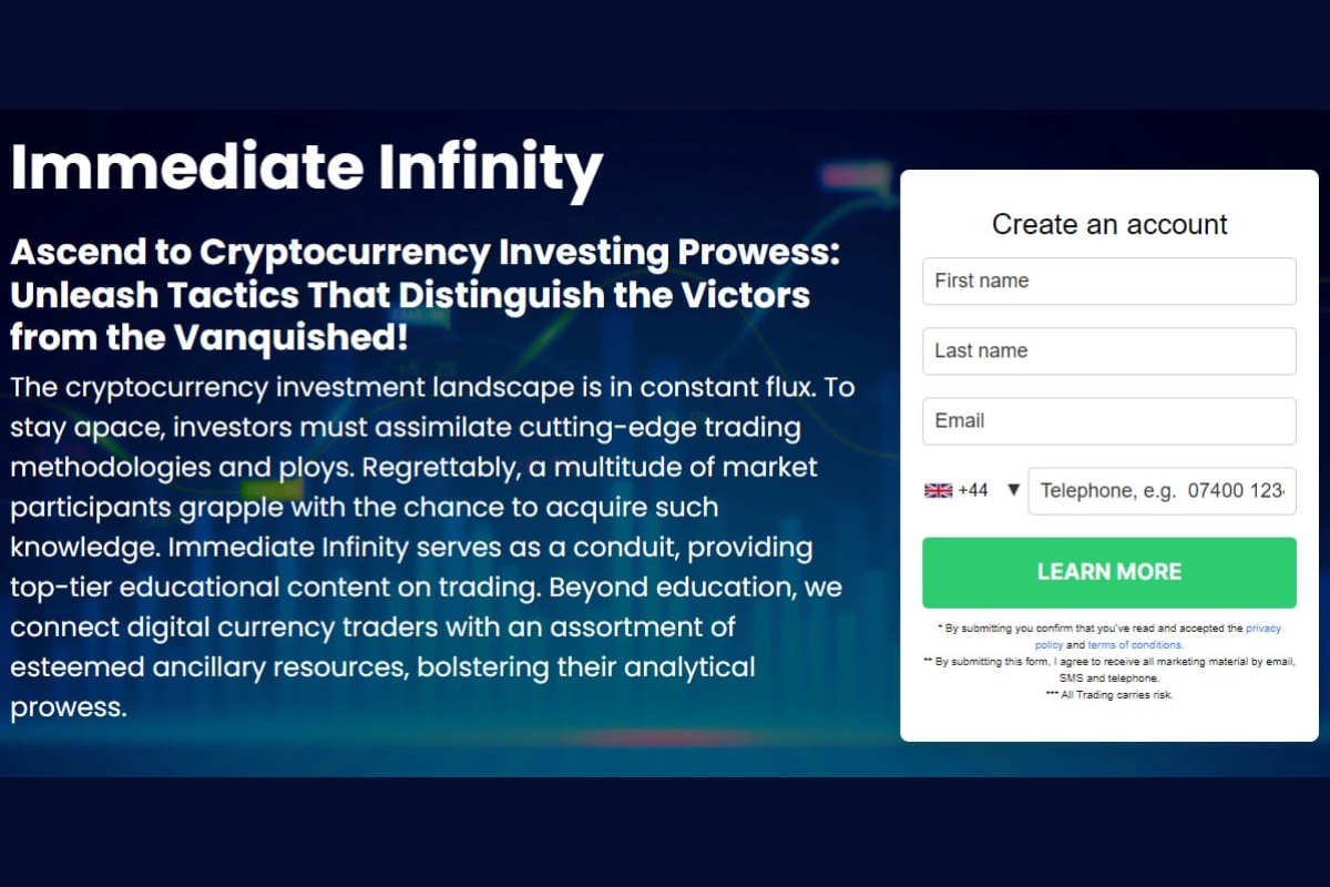 Immediate Infinity Review – Scam or Legitimate Crypto Trading Platform -  News, Events, Advertising Options