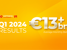 softswiss-game-aggregator-hits-e13-billion-in-monthly-total-bets:-q1’24-recap
