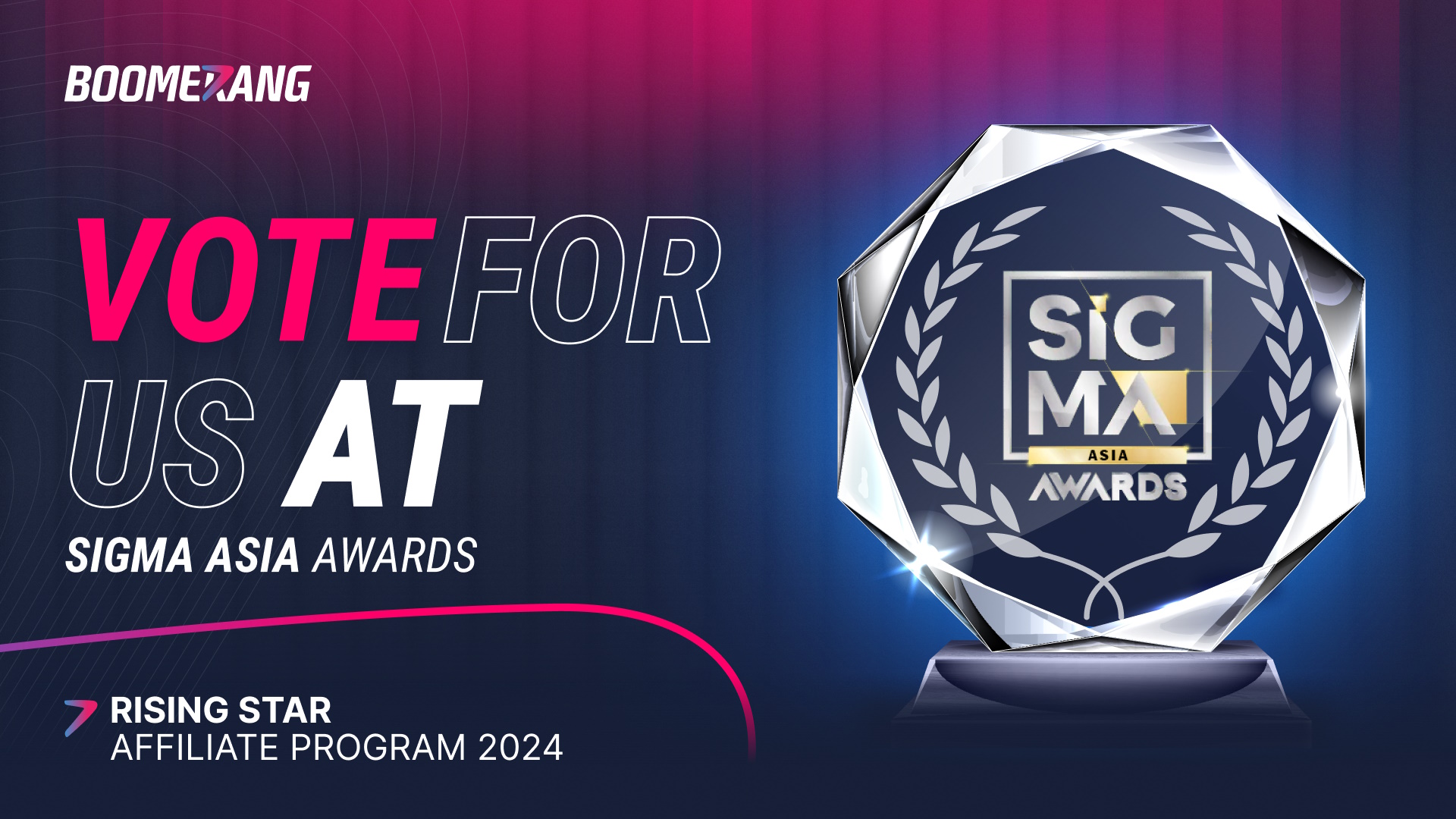 Sigma's Rising SiGMA Asia Awards 2024: Boomerang Partners Nominated for ‘Rising Star ...