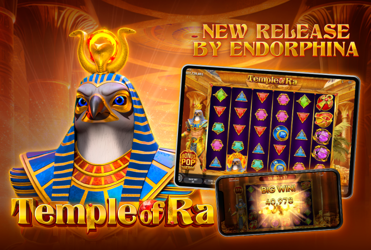 temple-of-ra:-endorphina-releases-a-new-egyptian-themed-cascading-slot