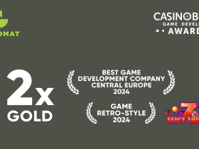 gamomat-celebrates-double-gold-at-the-casinobeats-game-developer-awards-2024