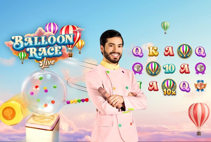 evolution-launches-balloon-race,-colourful,-latest-generation-online-slot-with-live-bonus-round