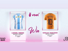 signed-jerseys-by-lionel-messi-and-wesley-sneijder-within-two-vbet-raffles-at-igb-l!ve-amsterdam