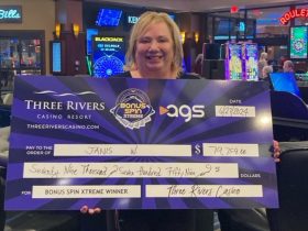 three-rivers-casino-resort-pays-out-over-$1.1-million-in-jackpots-on-ags’-bonus-spin-xtreme-progressive