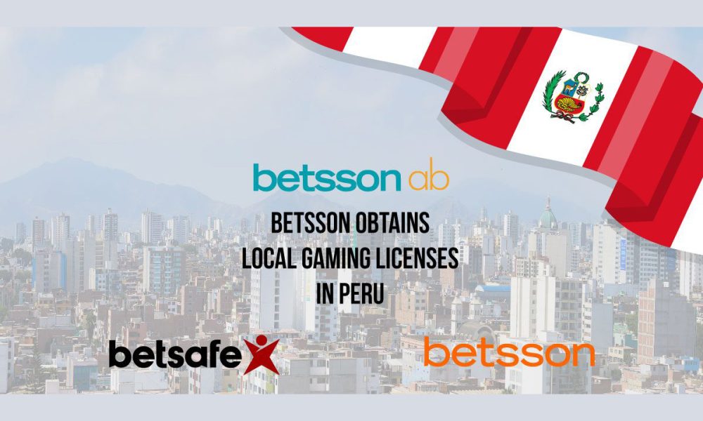 betsson-obtains-local-gaming-licenses-in-peru