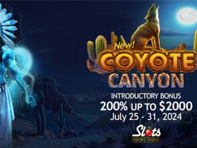 slots-capital-casino-offers-200%-deposit-bonus-on-howling-new-rival-slot:-coyote-canyon