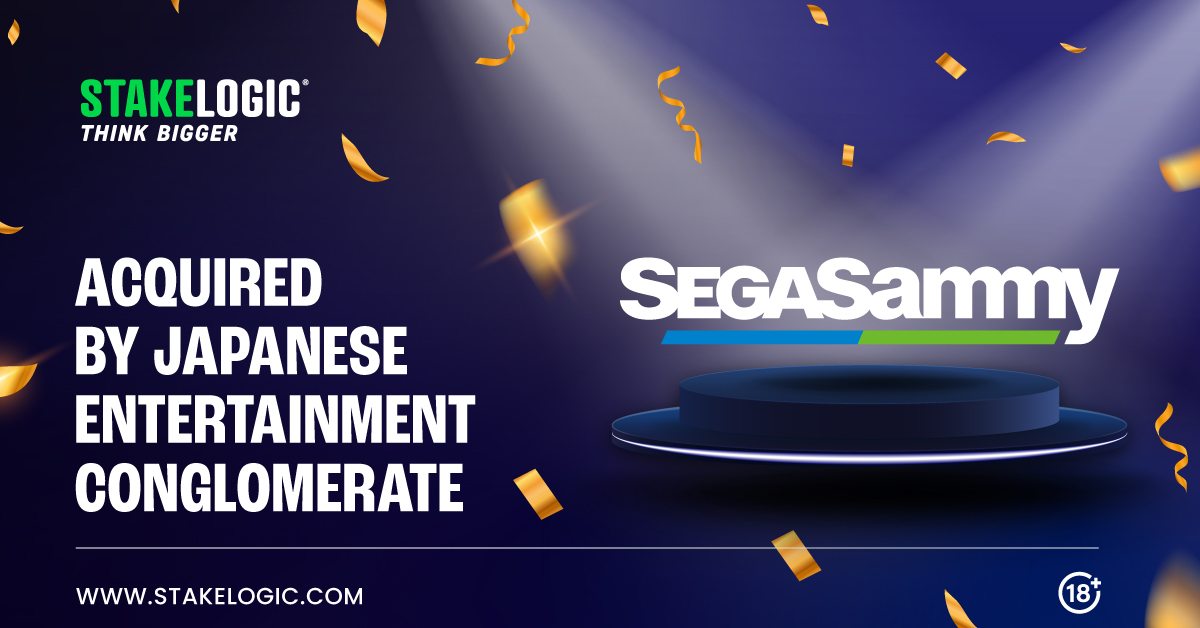 stakelogic-announces-definitive-agreement-to-be-acquired-by-japanese-entertainment-conglomerate-sega-sammy