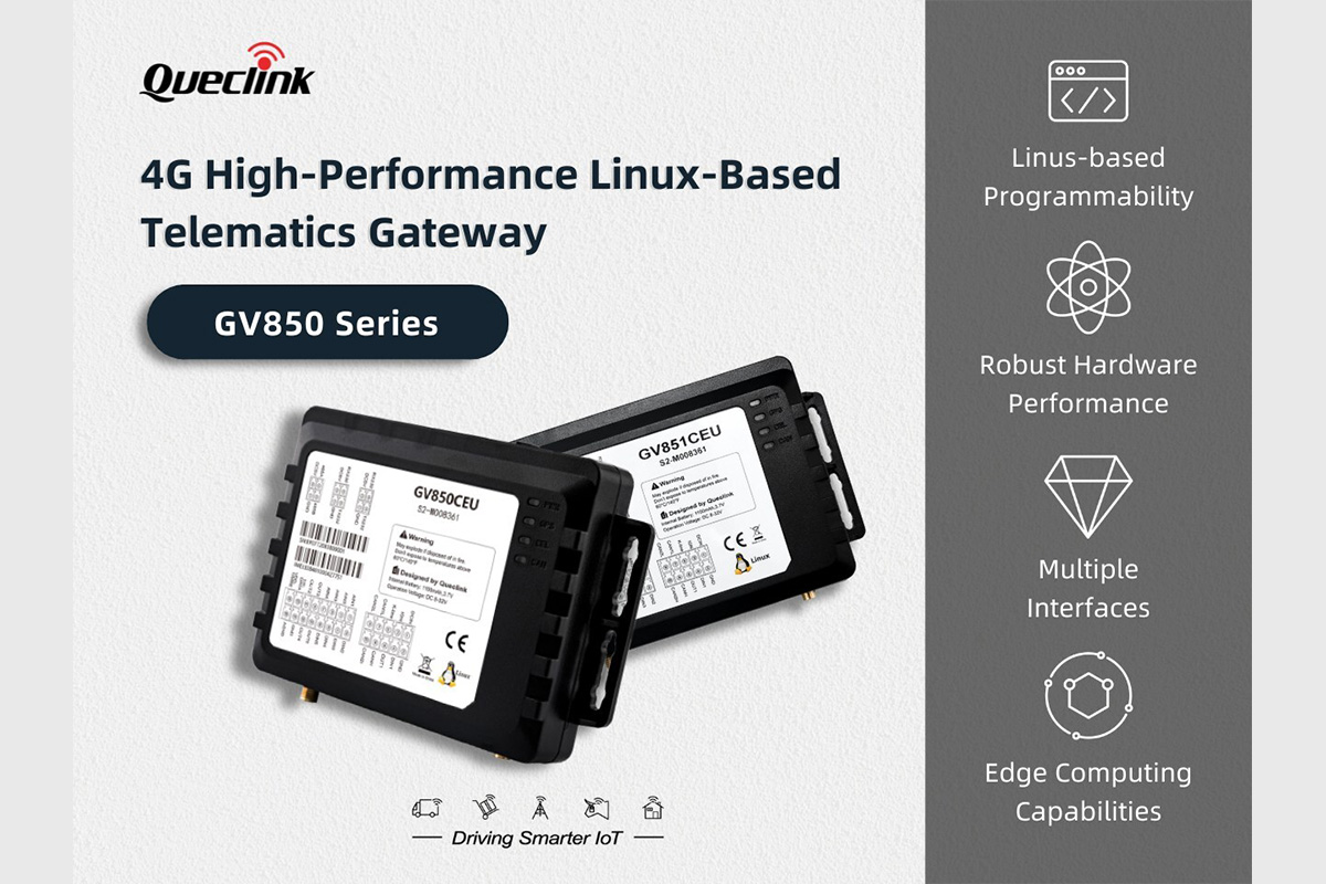 Queclink Debuts GV850 The Future of Programmable IoT and Self Customizable Solutions