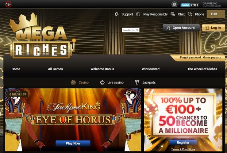 videoslots-launches-megariches.com-in-the-uk