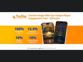 tada-gaming-delivers-enhanced-performance-and-rewards-with-new-gamification-tool,-giftcode