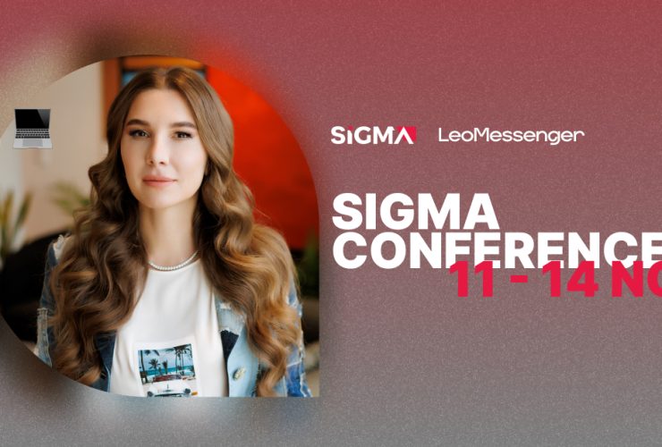 ceo-alona-shevtsova:-leo-messenger-team-at-sigma-europe-conference-2024