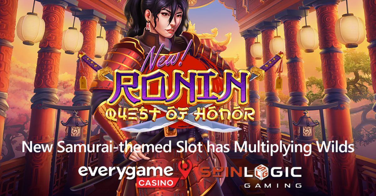 everygame-casino-players-can-take-50-free-spins-on-ronin-quest-of-honor,-a-new-samurai-warrior-game-from-spinlogic