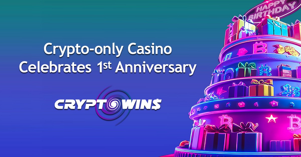 cryptowins-celebrates-one-year-milestone-with-birthday-month-bonuses-and-new-slot-launch:-wild-alaska