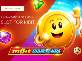 1spin4win-and-mbitcasino-introduce-exclusive-branded-slot-game-mbit-diamonds