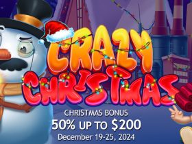get-into-the-holiday-spirit-at-slots-capital-casino-with-a-50%-deposit-bonus-up-to-$200-on-crazy-christmas-slot