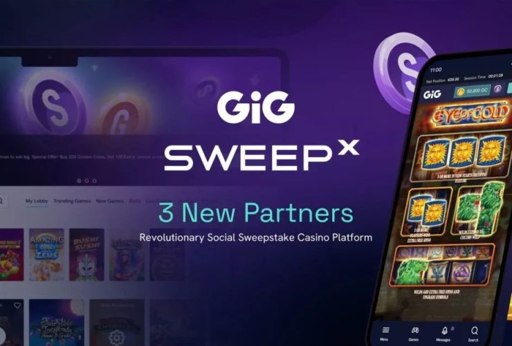 gig-scores-strategic-hat-trick-with-three-new-social-sweepstakes-casino-platform-deals-for-sweepx