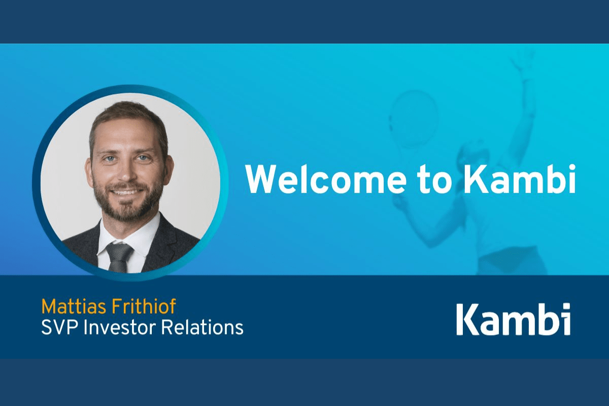 kambi-group-plc-appoints-mattias-frithiof-as-svp-investor-relations-&-sustainability