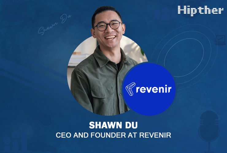Shawn Du, CEO and Founder of Revenir, discussing AI-driven solutions for simplifying VAT reclaims and revolutionizing the financial industry.
