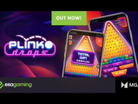 esa-gaming-launches-plinko-drops,-the-first-of-its-kind