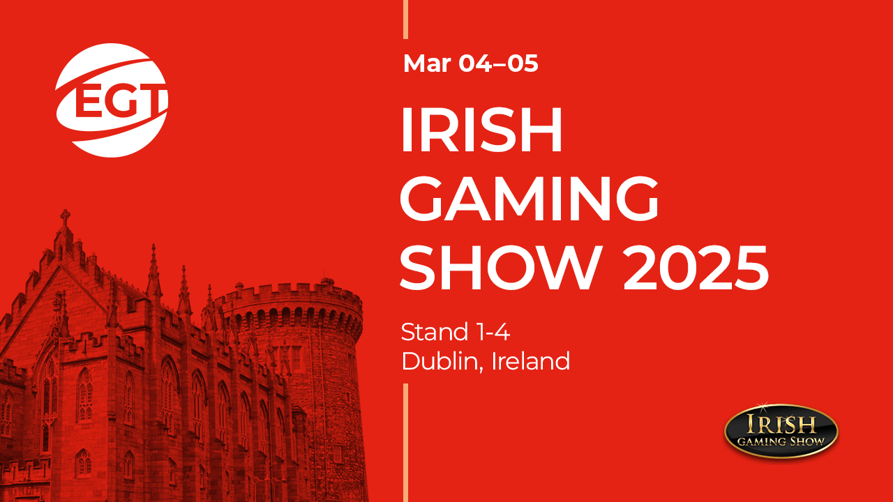 egt-to-showcase-latest-innovations-at-irish-gaming-show-2025
