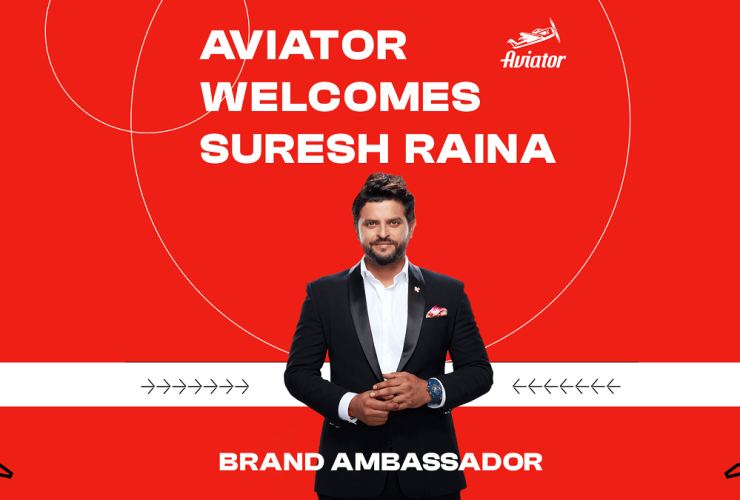 hitting-for-six:-spribe-announces-suresh-raina-as-aviator-brand-ambassador