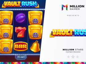 million-games-and-yugo-workshop-unveil-vault-rush-–-a-sleek-take-on-classic-slots