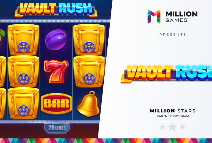 million-games-and-yugo-workshop-unveil-vault-rush-–-a-sleek-take-on-classic-slots