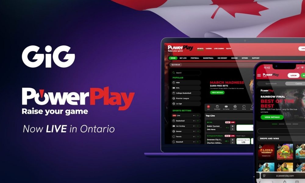 gig-launches-fourth-partner-into-ontario-as-powerplay-enhances-its-gaming-experience-with-gig’s-formidable-combination-of-proprietary-platform,-sportsbook-and-ai-technology